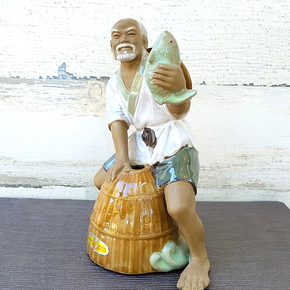 CHINESE SHIWAN MUDMAN FIGURE - Picture 2 of 8